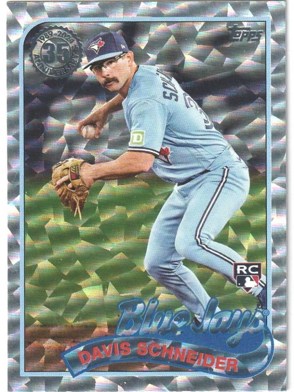 2024 DAVIS SCHNEIDER Topps Rookies Mega Box Foilboard Rookie Card RC #89B2-33